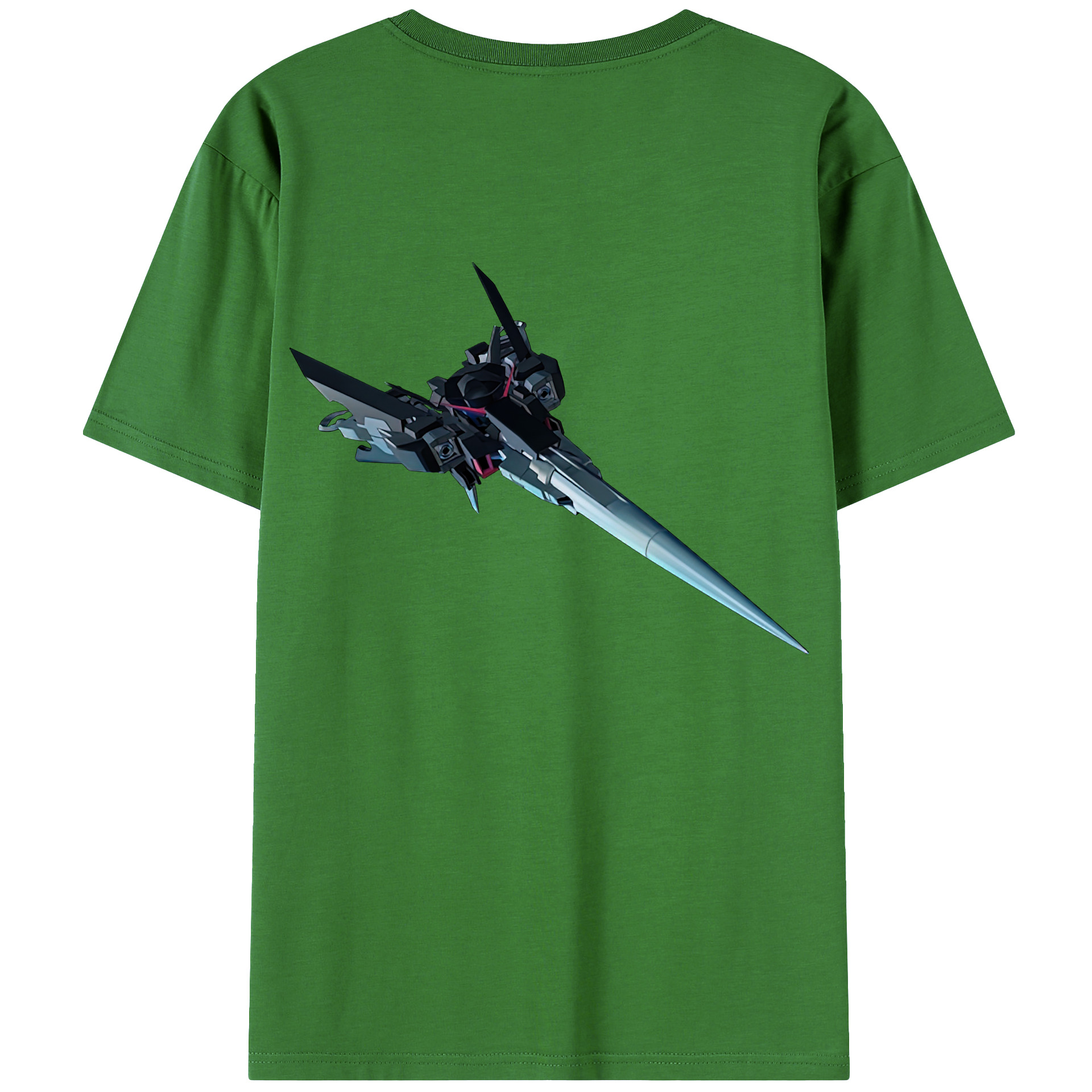 （画像用） 機動戦士ガンダム Mobile Suit Gundam レディース半袖Tシャツ(バックプリント)